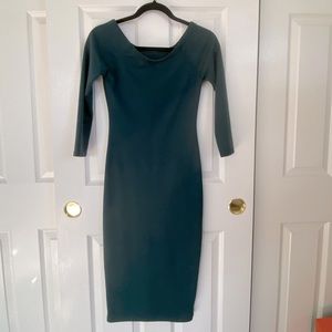 Zara long sleeve bodycon dress